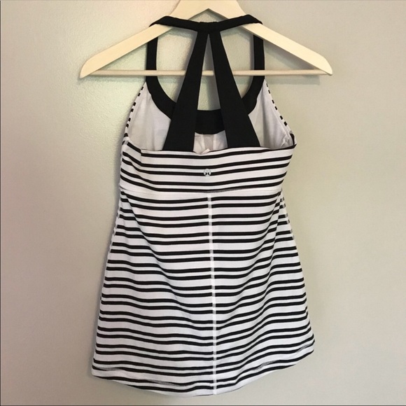 LULULEMON stripe scoop me up tank II - Picture 4 of 5
